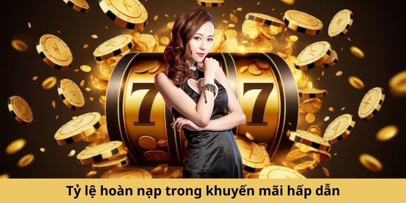 Tỷ lệ hoàn nạp trong khuyến mãi hấp dẫn